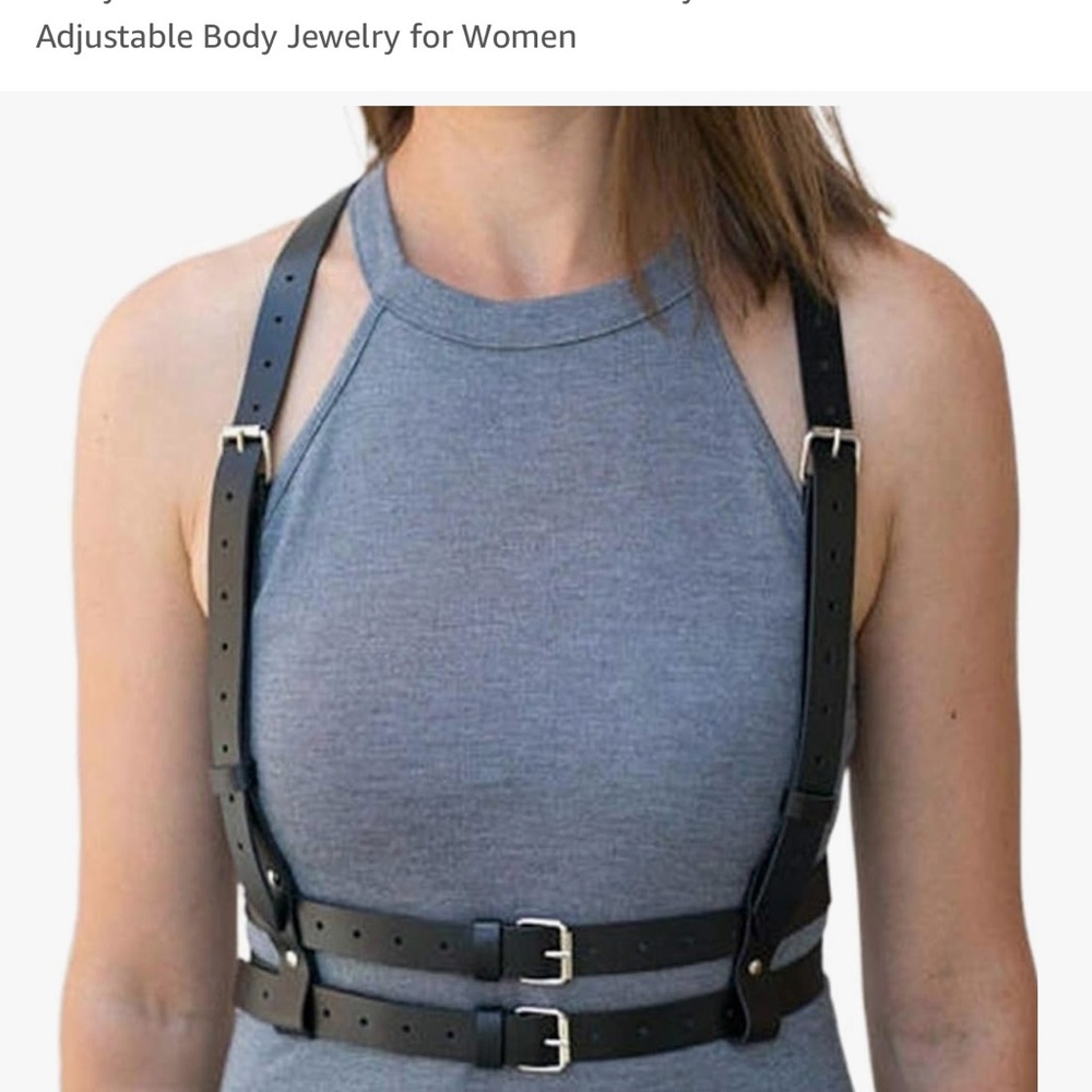 Women's Black Harness Accessory